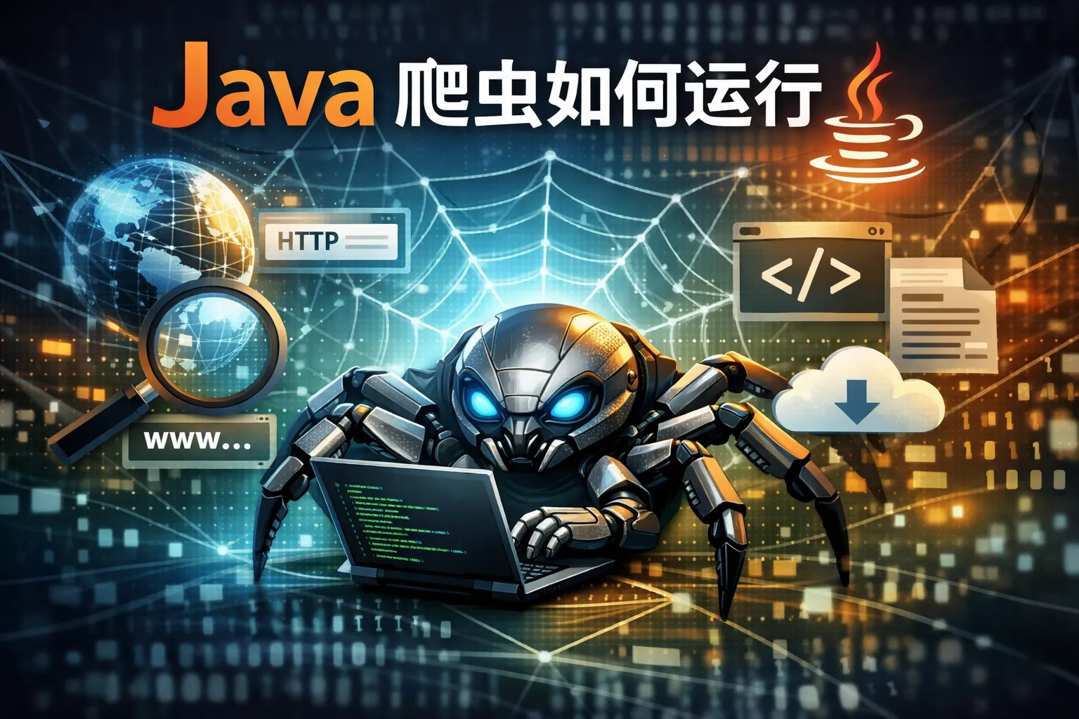 java 爬虫如何运行