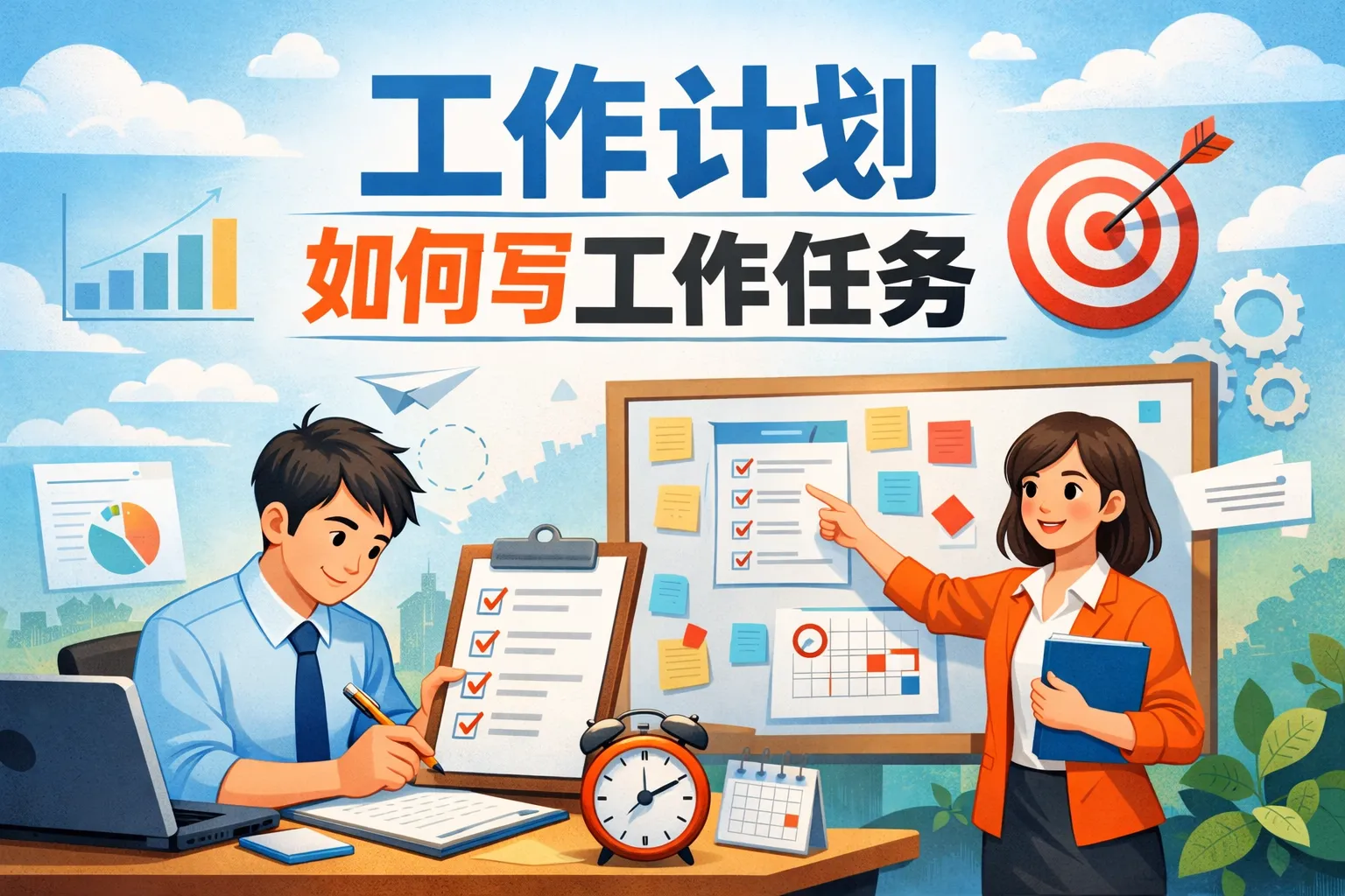 工作计划如何写工作任务