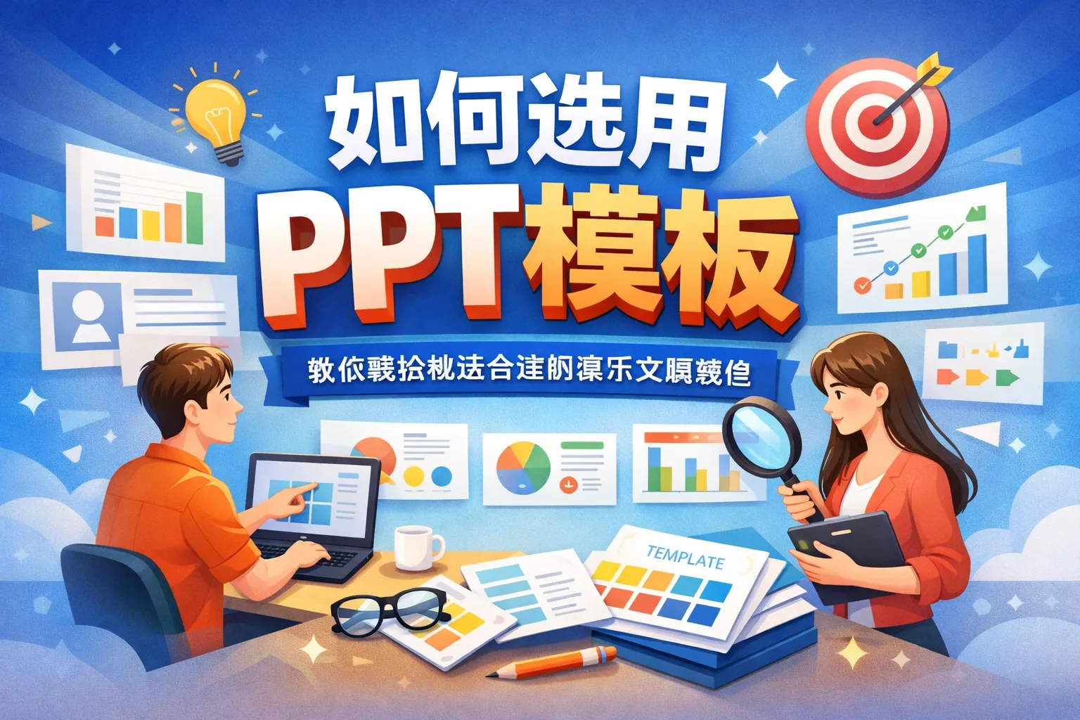 如何选用ppt模板