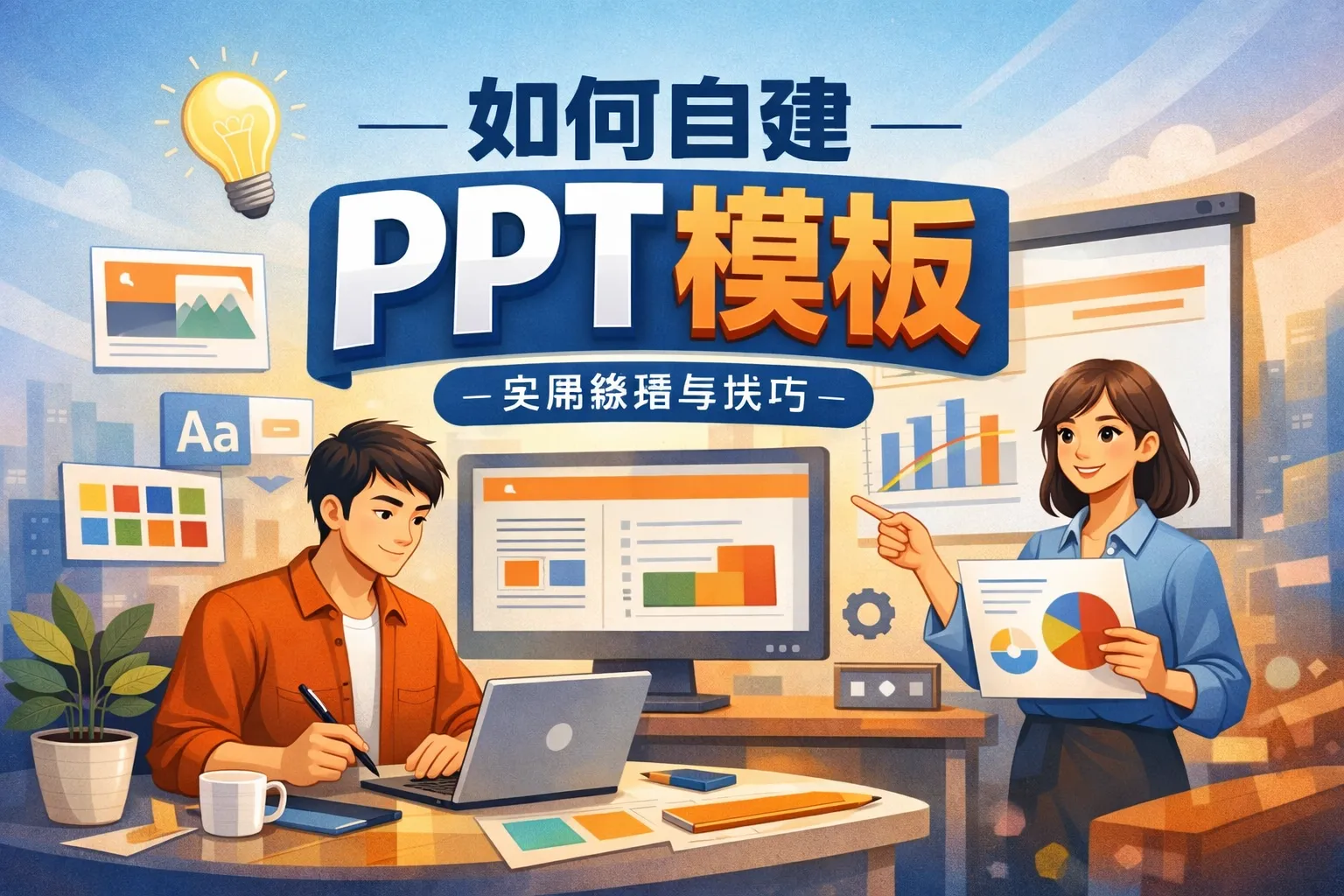 如何自建ppt模板