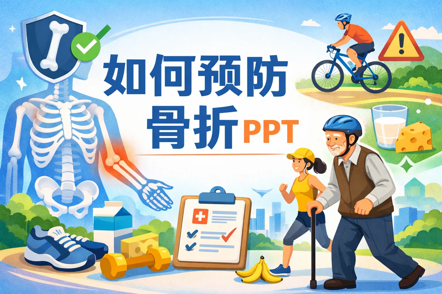 如何预防骨折ppt