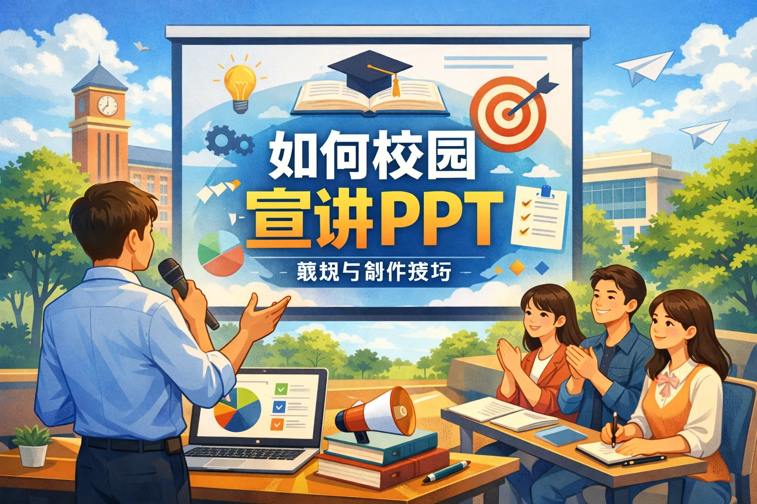 如何校园宣讲ppt