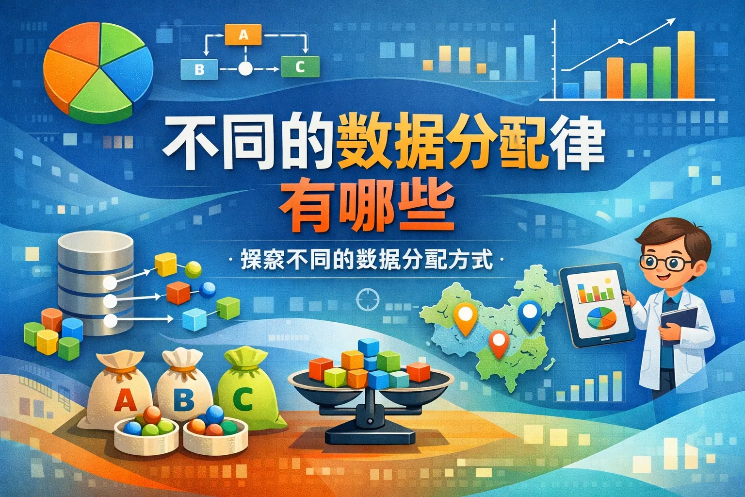 不同的数据分配律有哪些