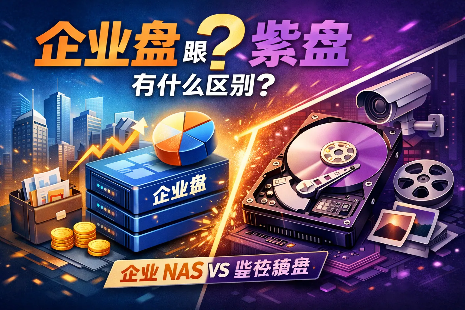 企业盘跟紫盘有什么区别