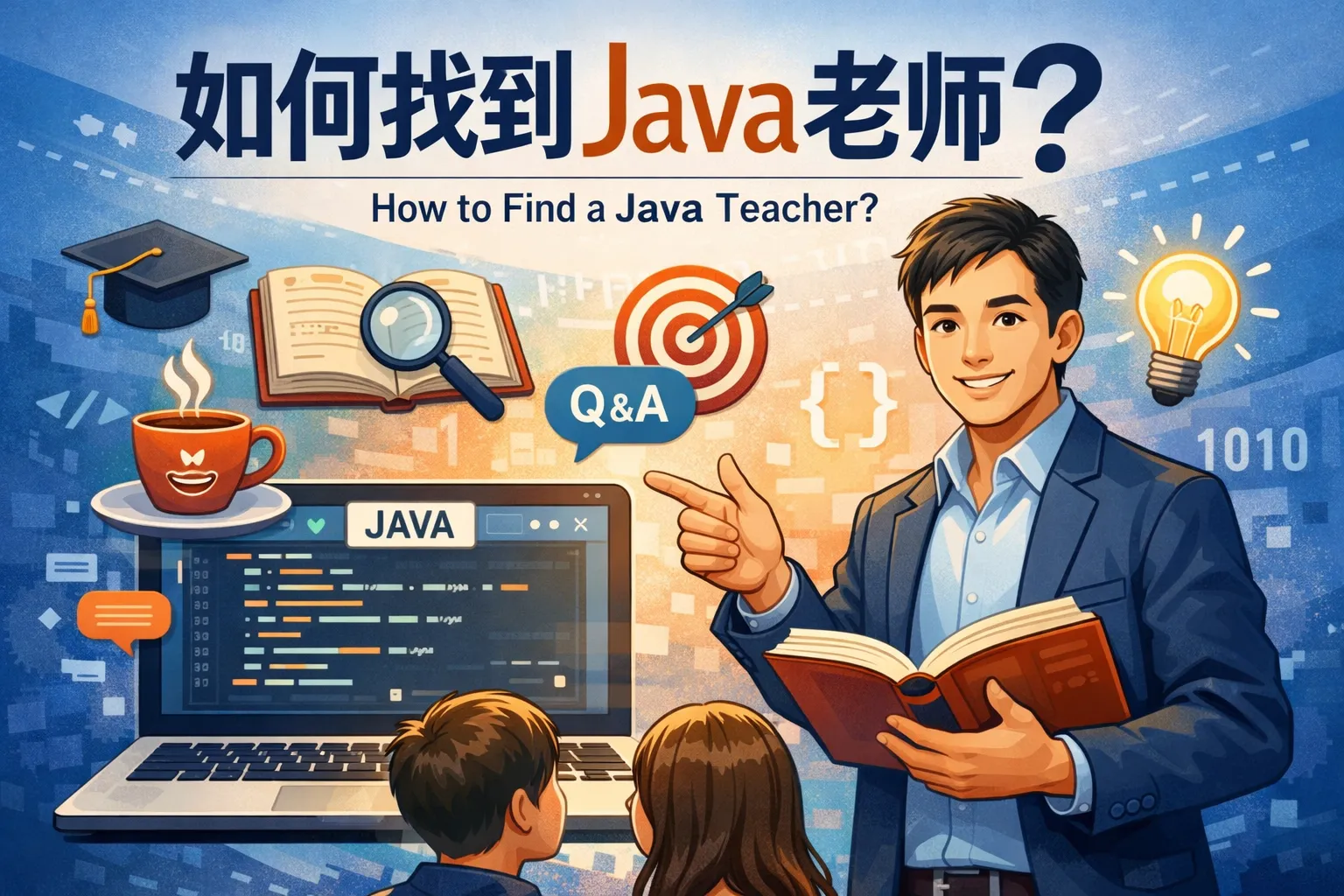 如何找到java老师
