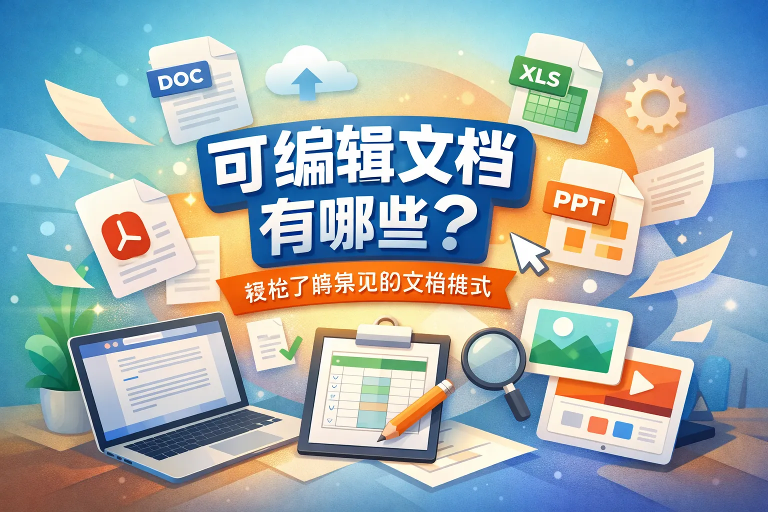 可编辑文档有哪些