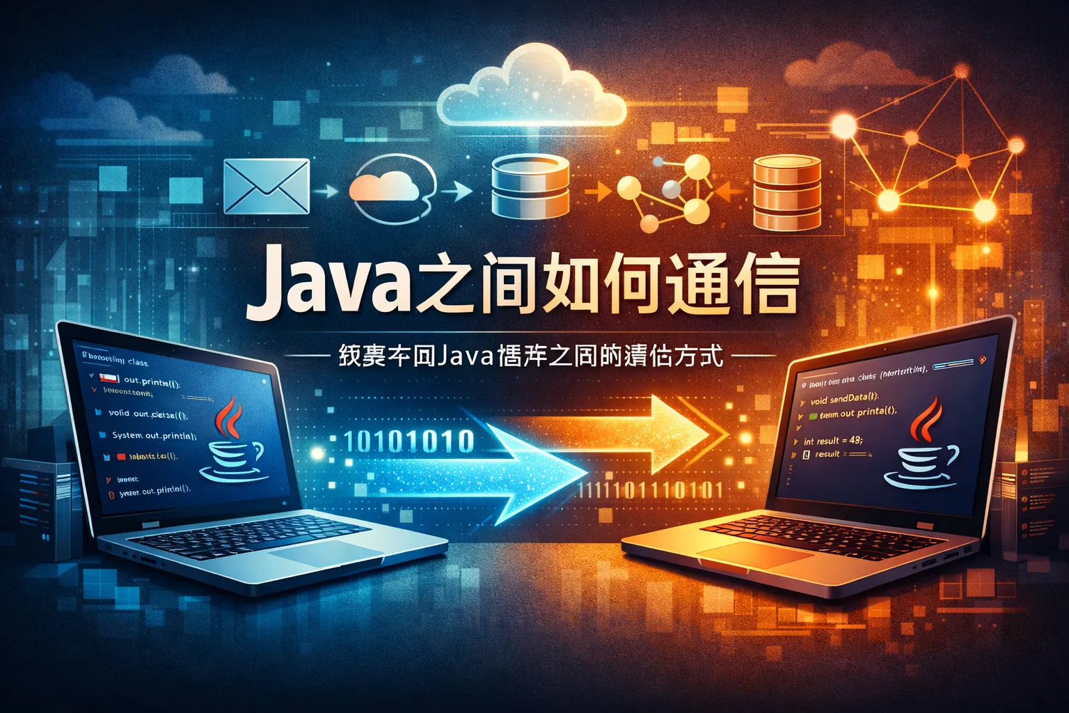 java之间如何通信