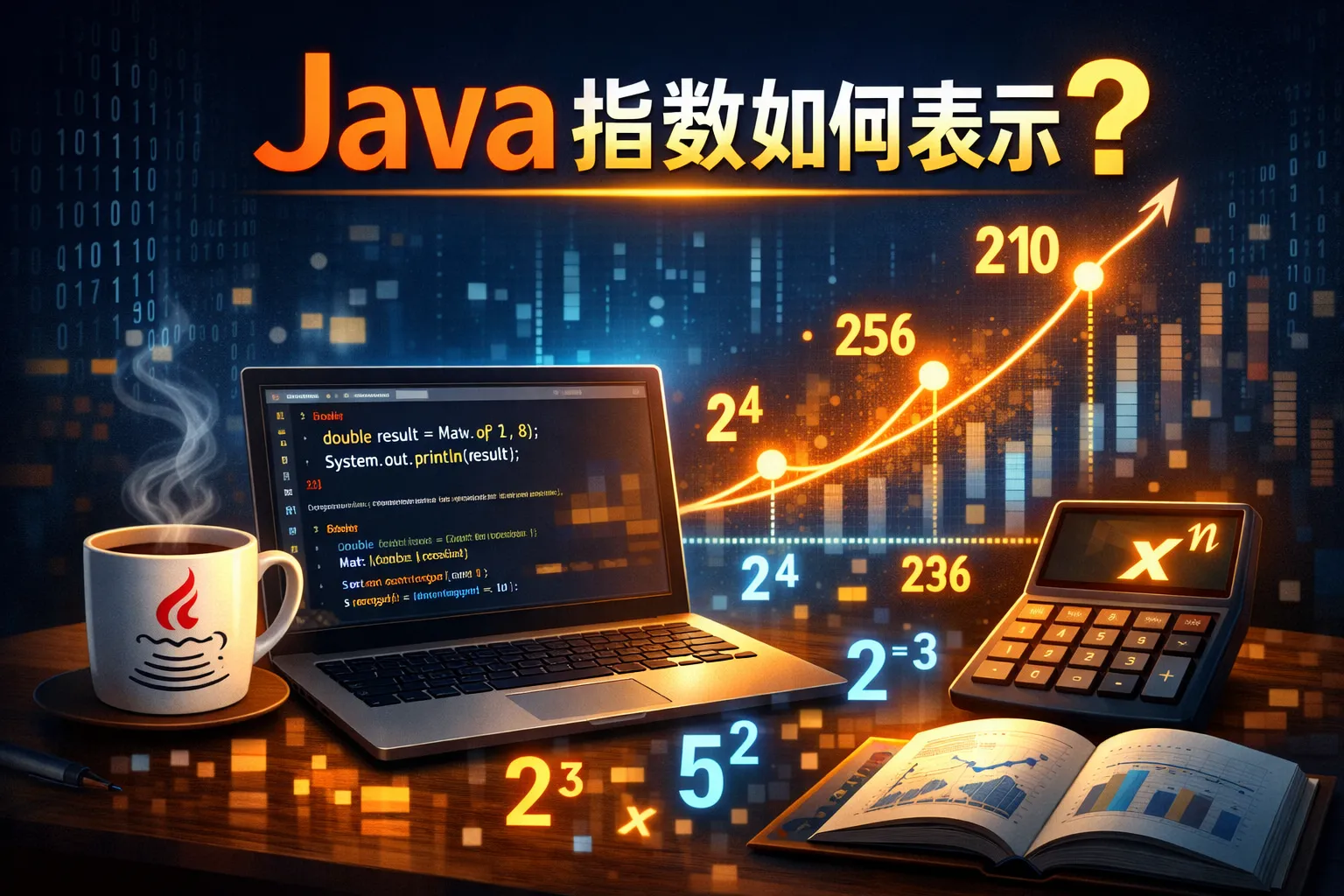 java指数如何表示