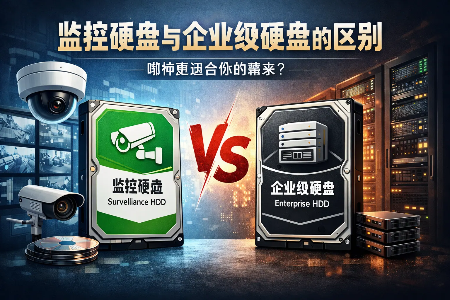 监控硬盘与企业级硬盘的区别