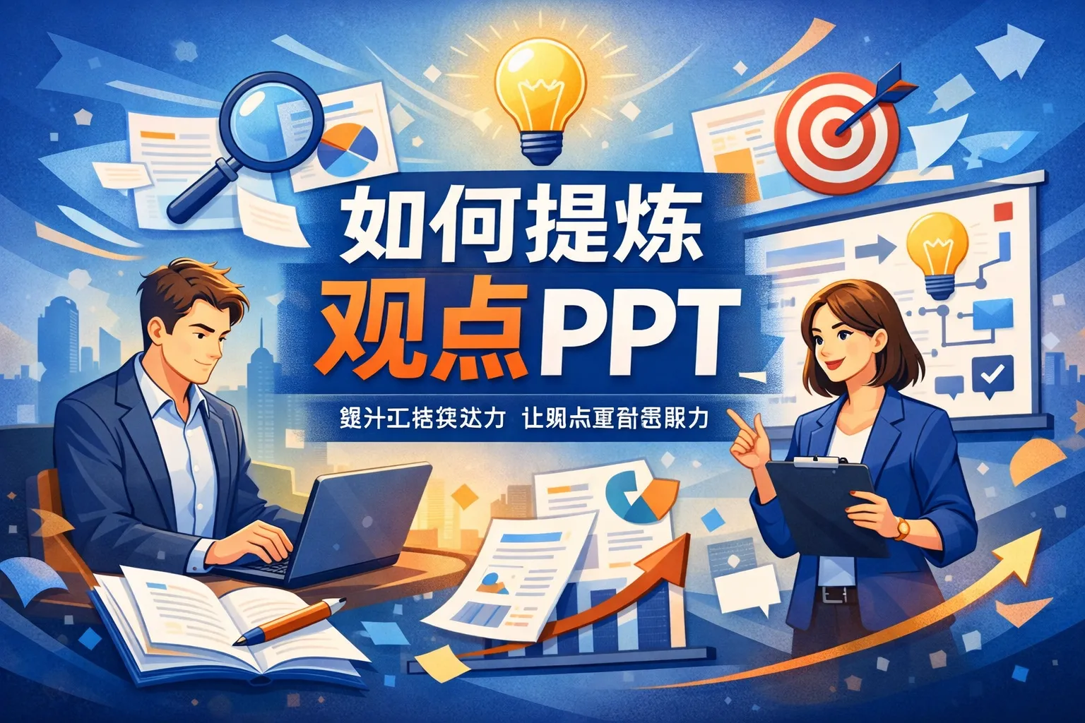 如何提炼观点ppt