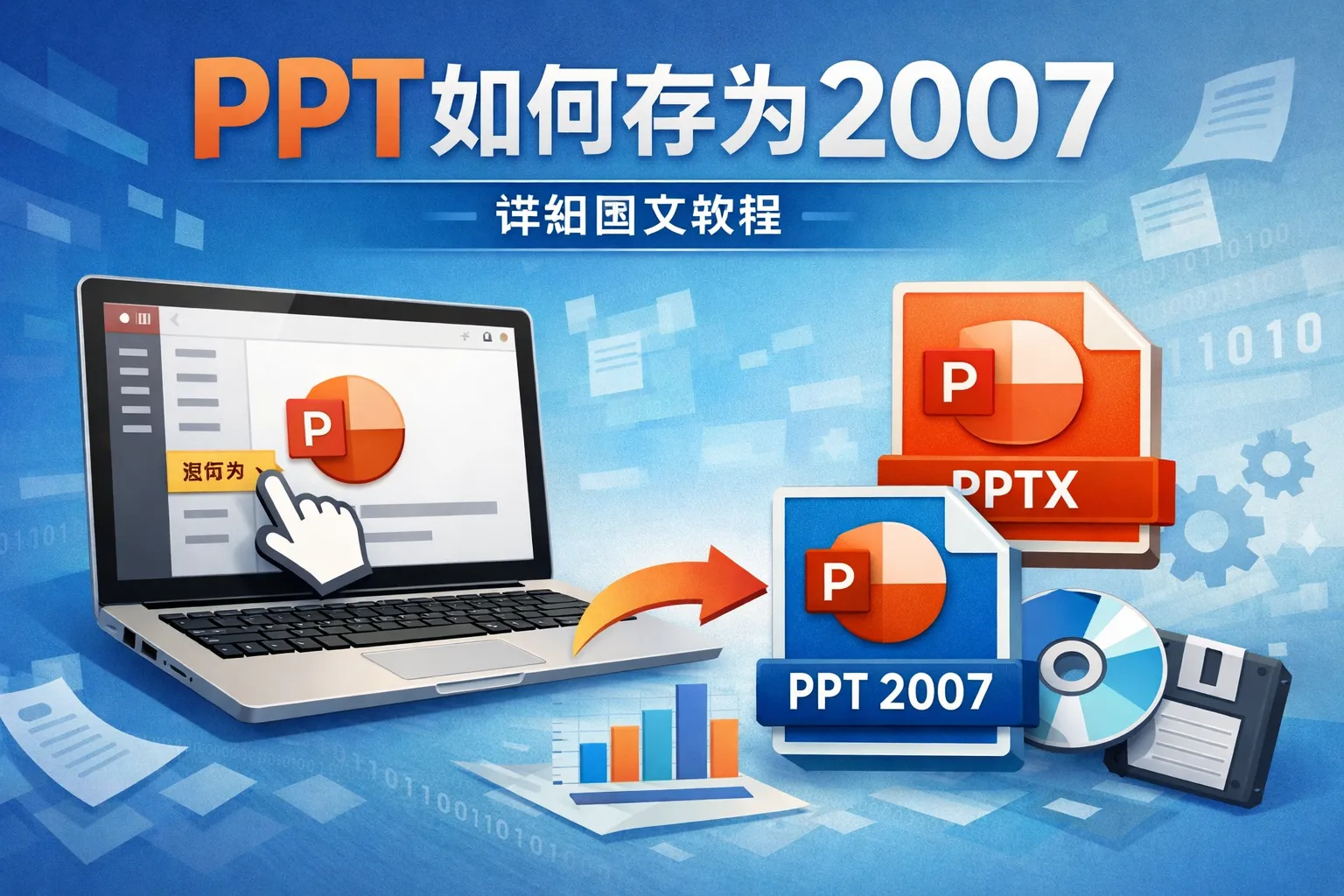ppt如何存为2007