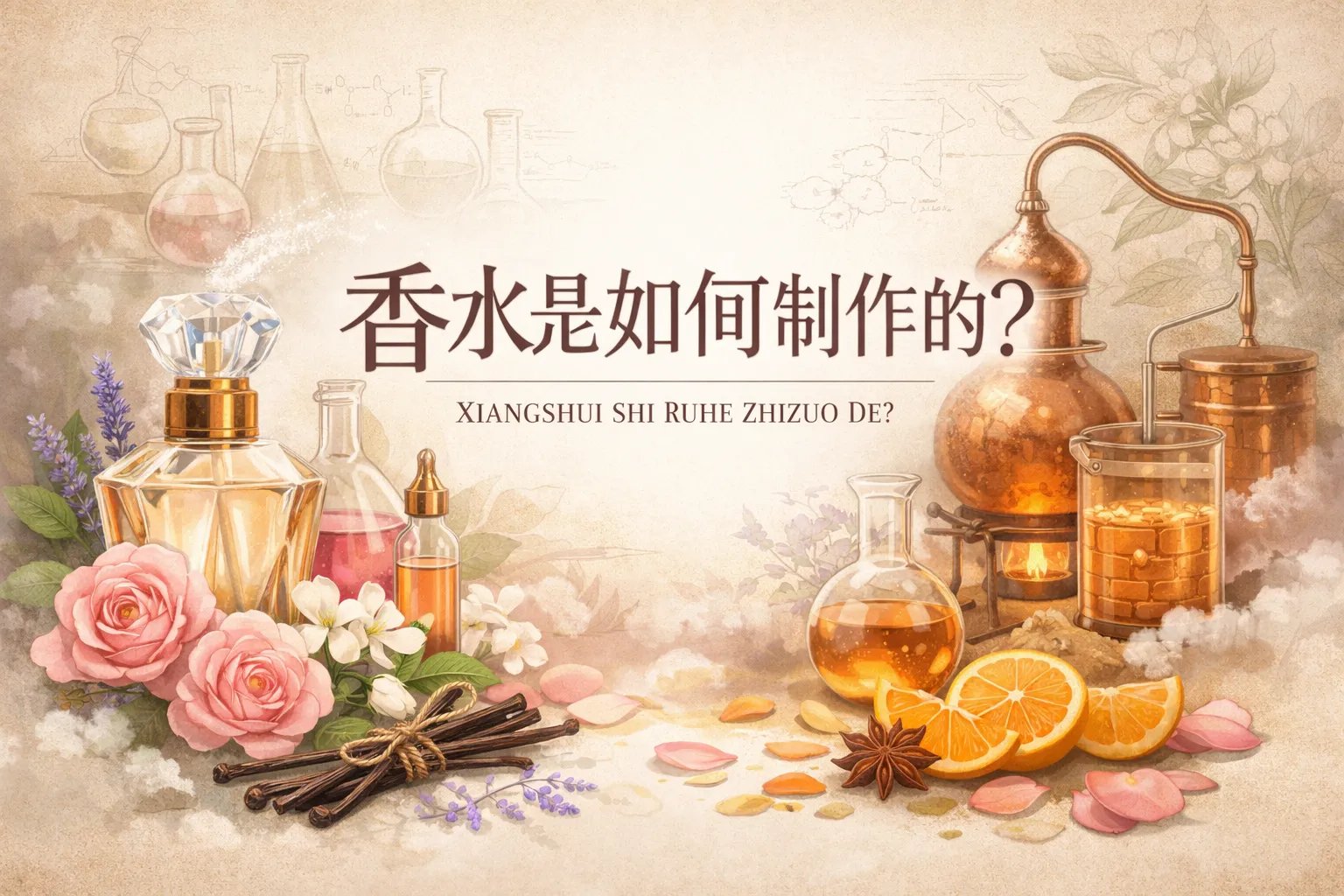 香水是如何制作的PPT