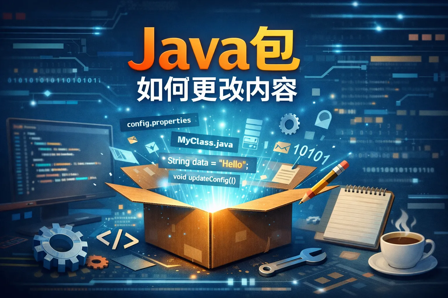 java包如何更改内容