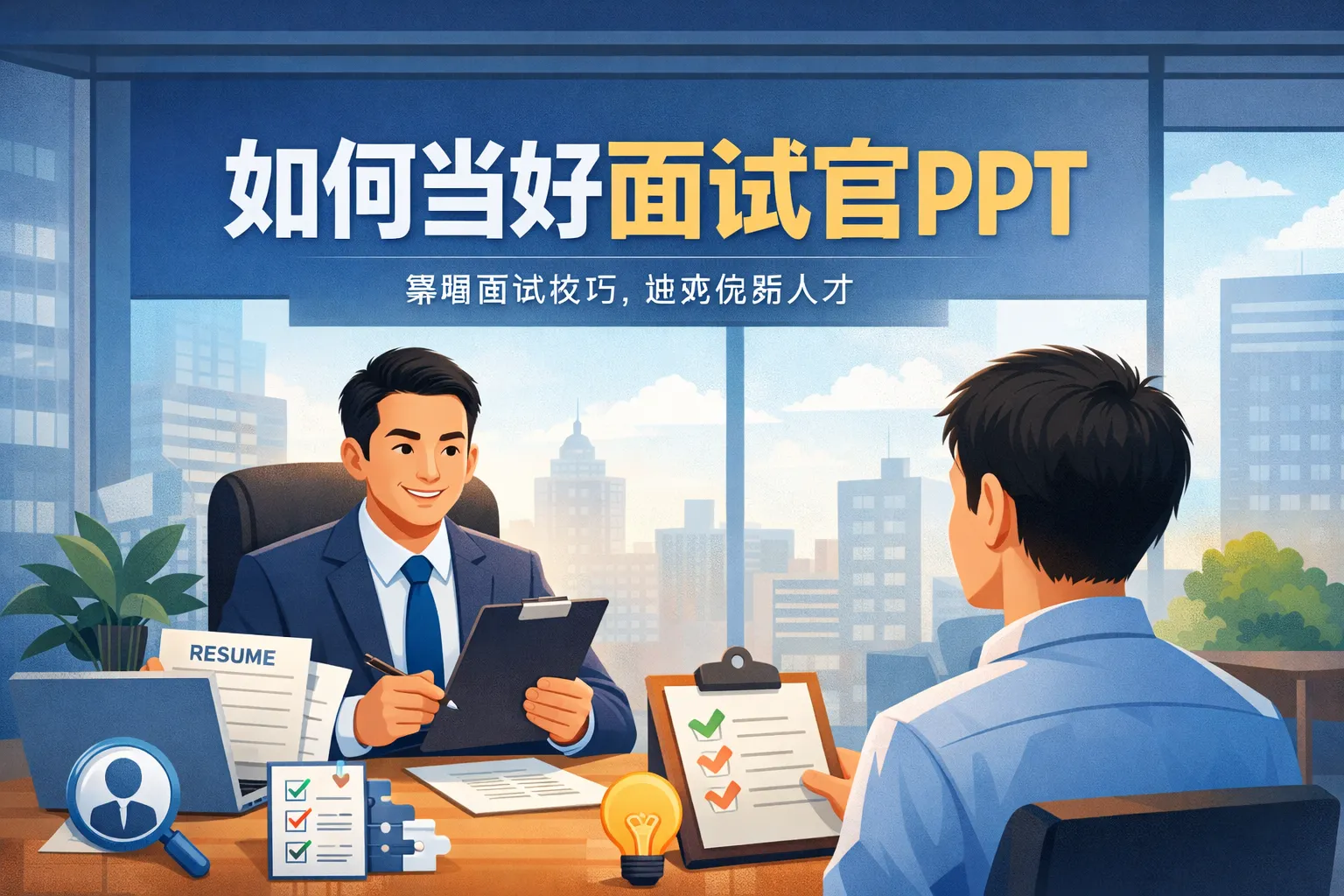 如何当好面试官ppt