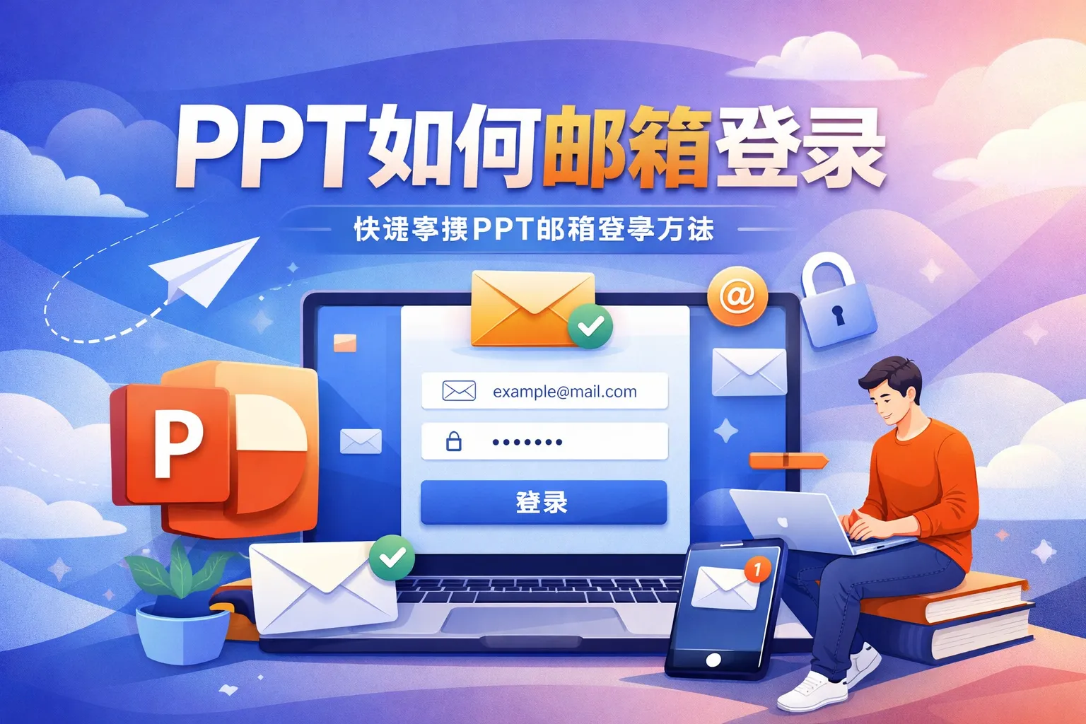 ppt如何邮箱登录