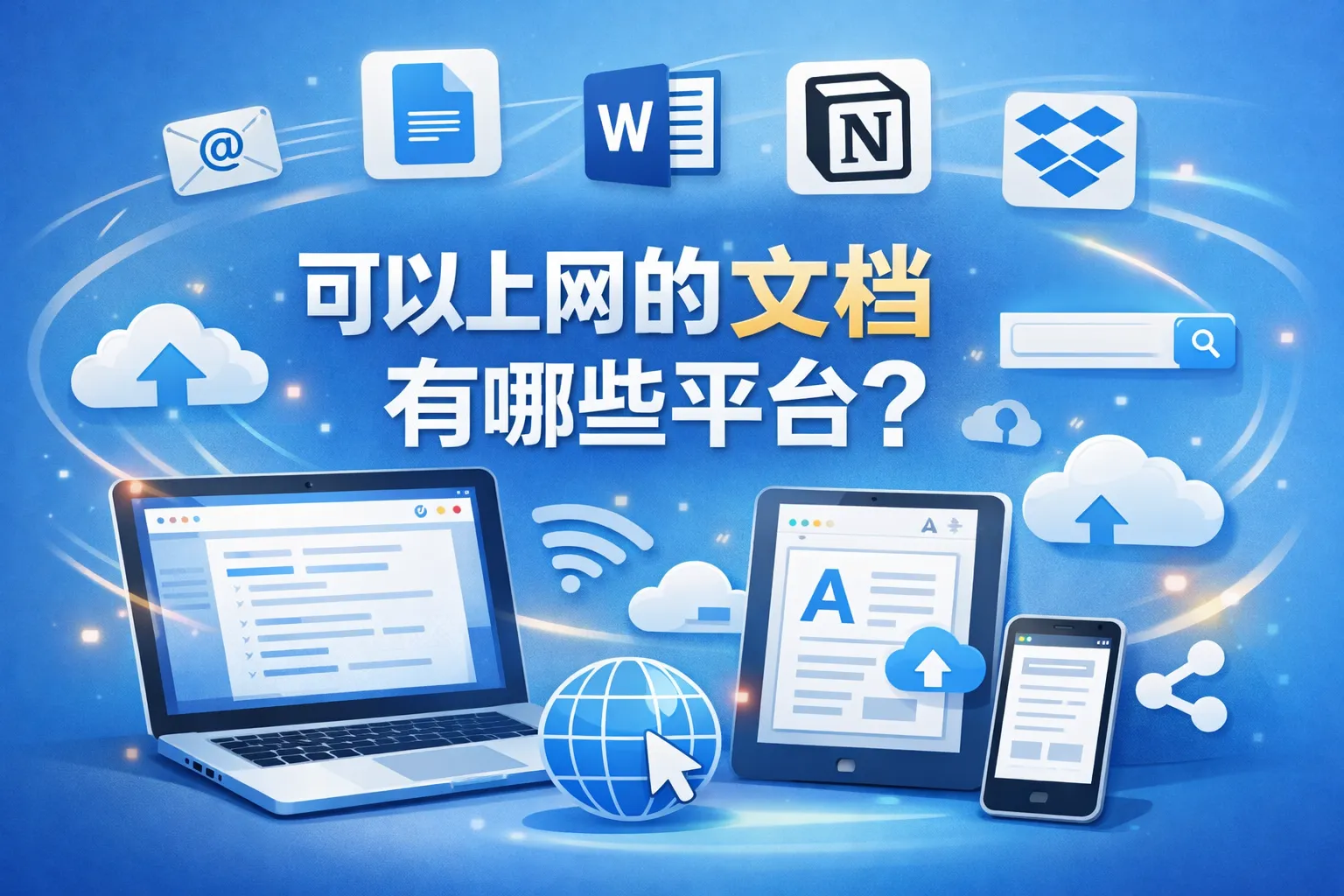 可以上网的文档有哪些平台