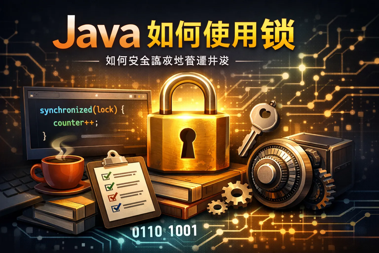 java如何使用锁