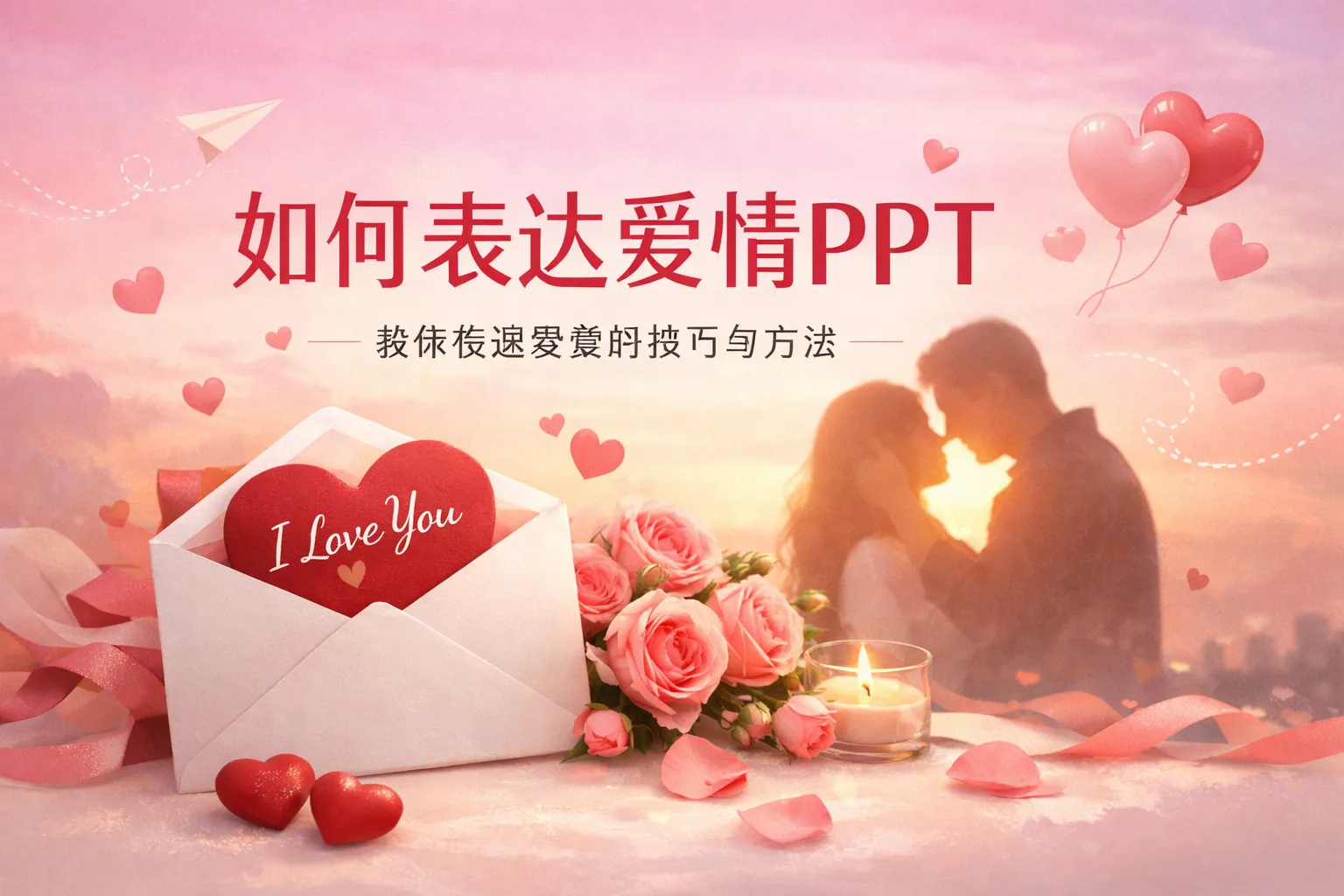 如何表达爱情PPT