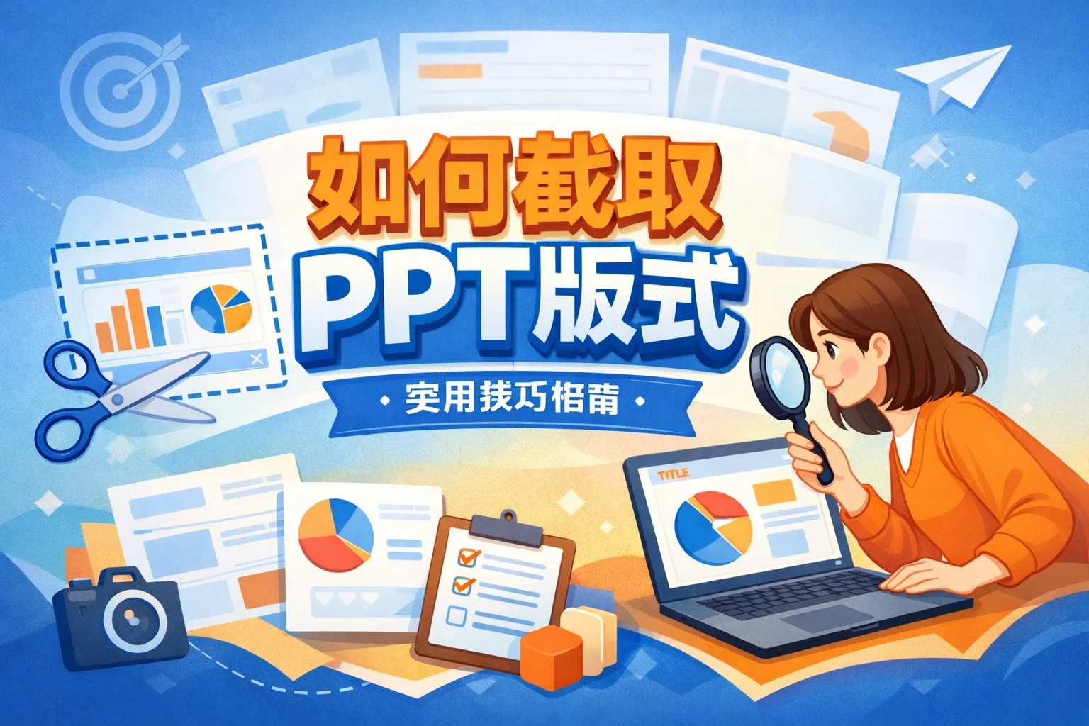 如何截取ppt版式