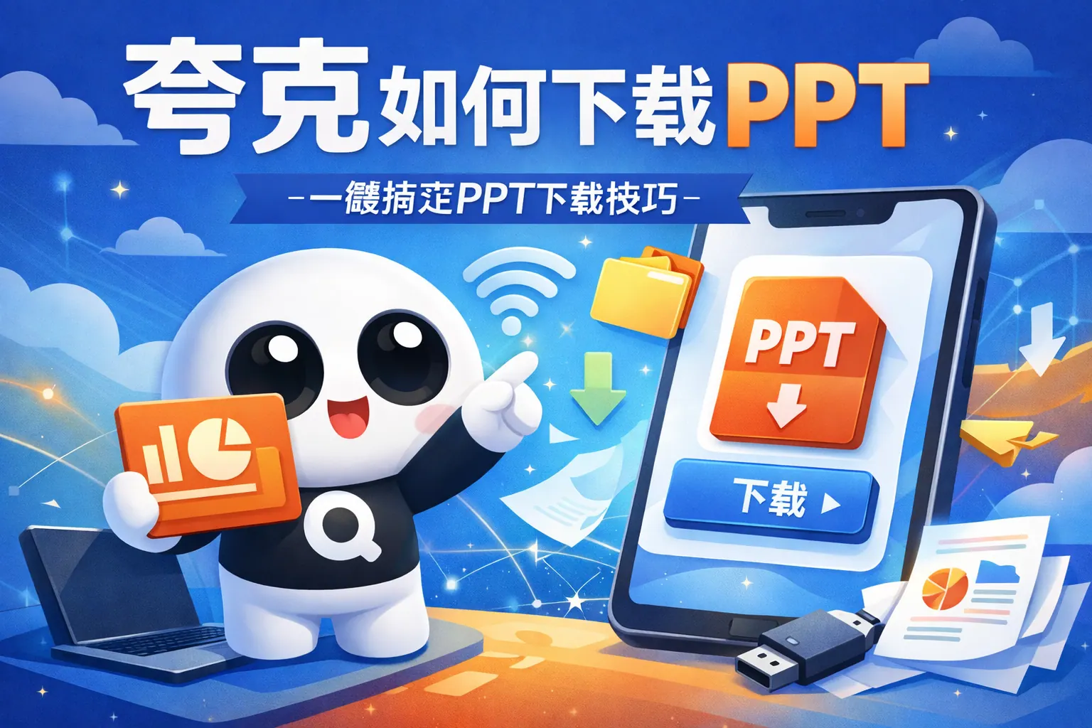 夸克如何下载ppt