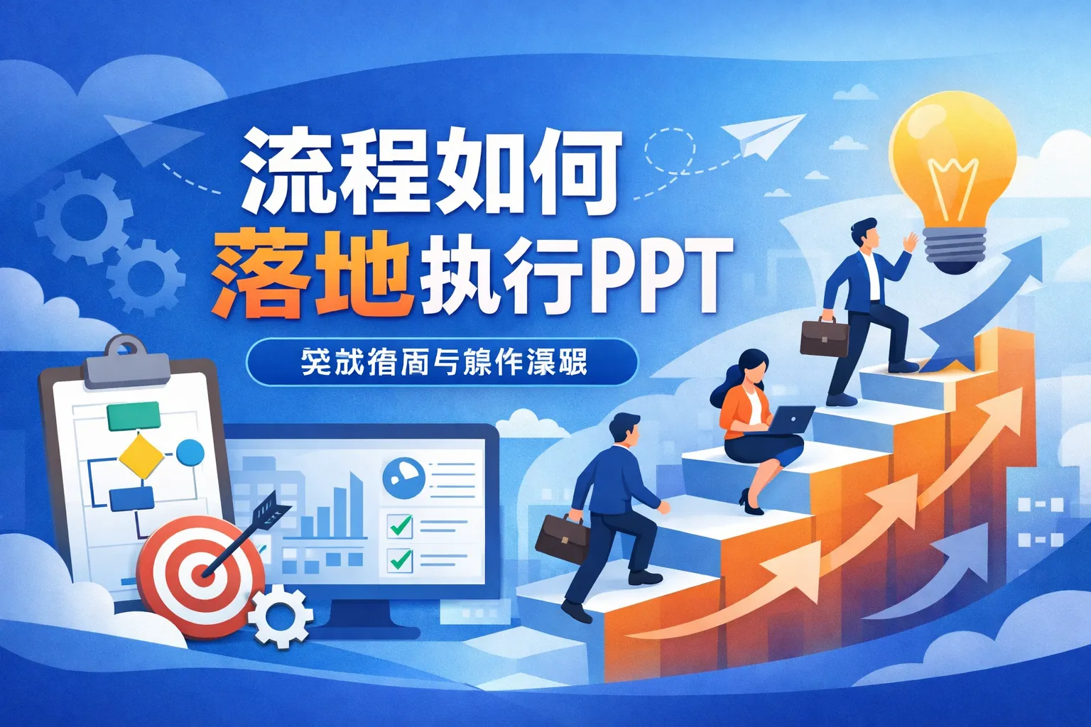 流程如何落地执行ppt