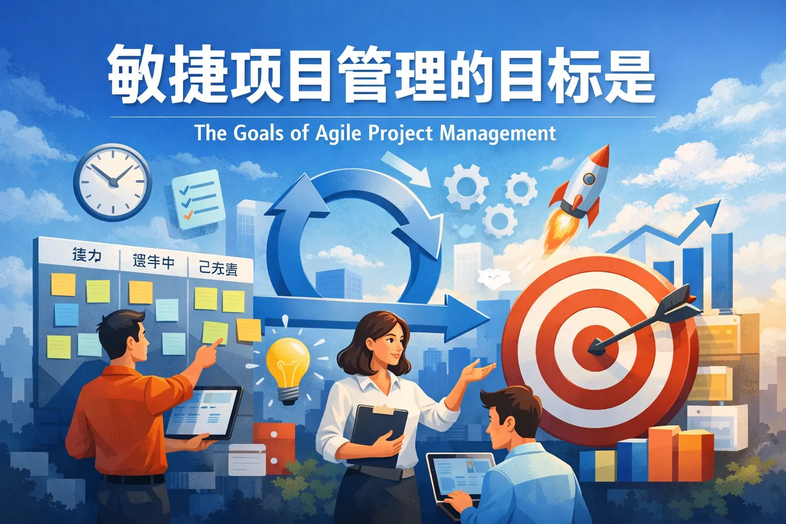 敏捷项目管理的目标是