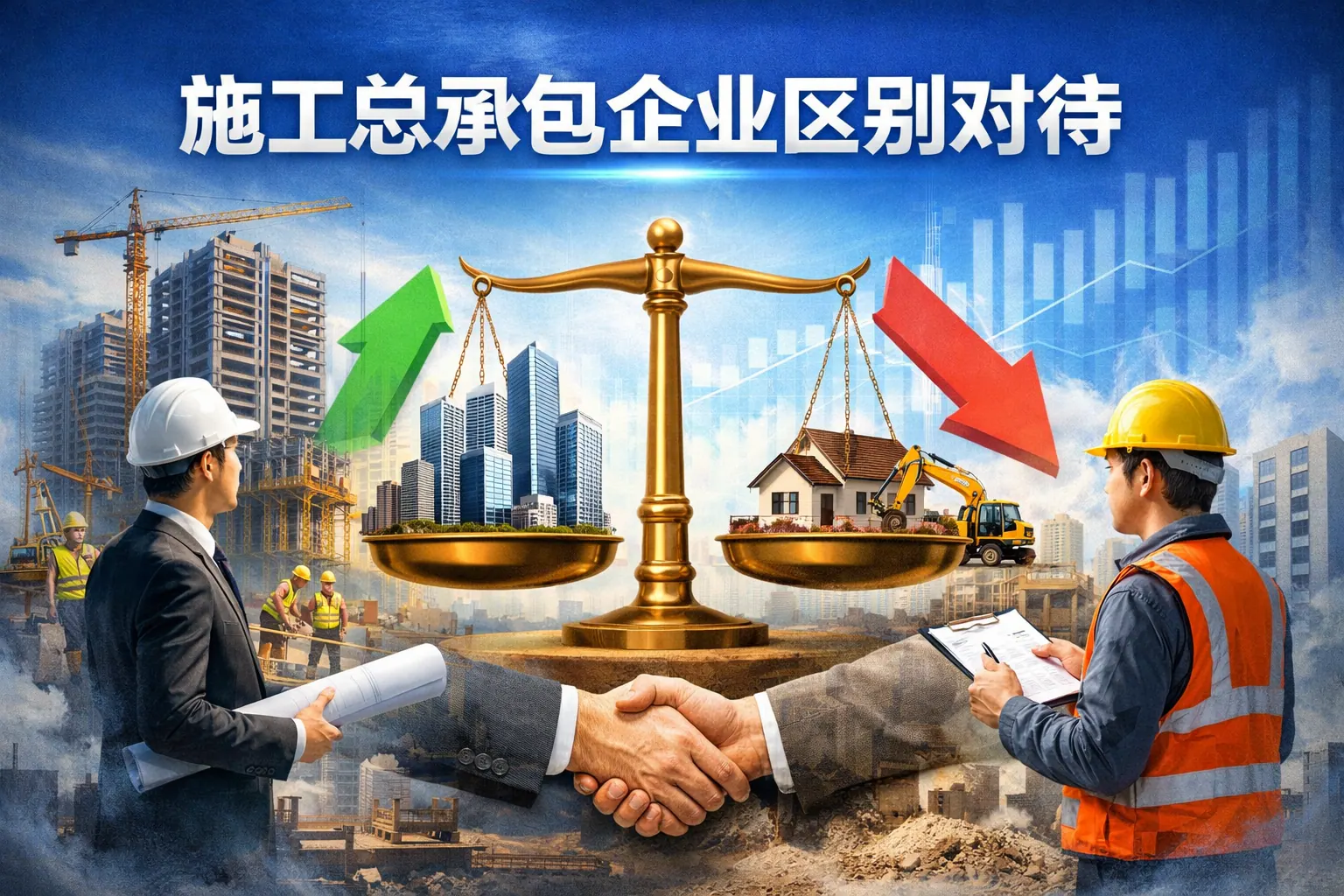 施工总承包企业区别对待