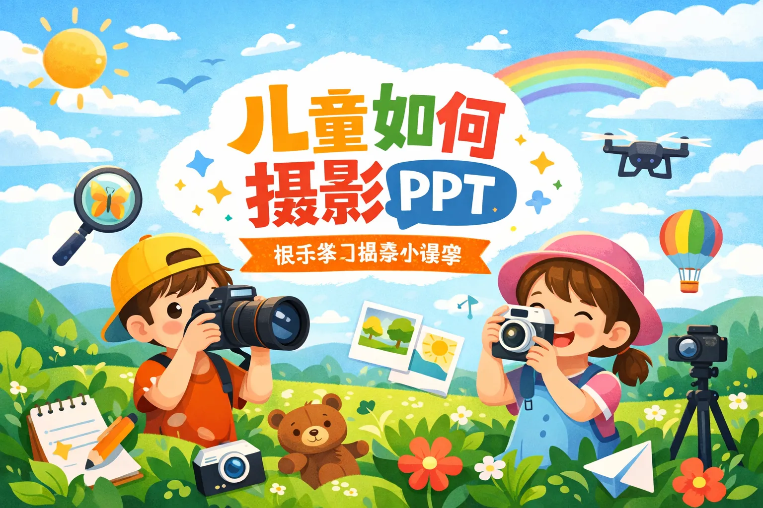 儿童如何摄影ppt