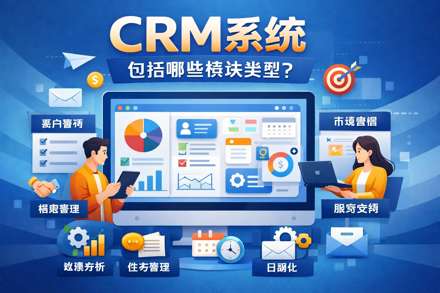 crm系统包括哪些模块类型的