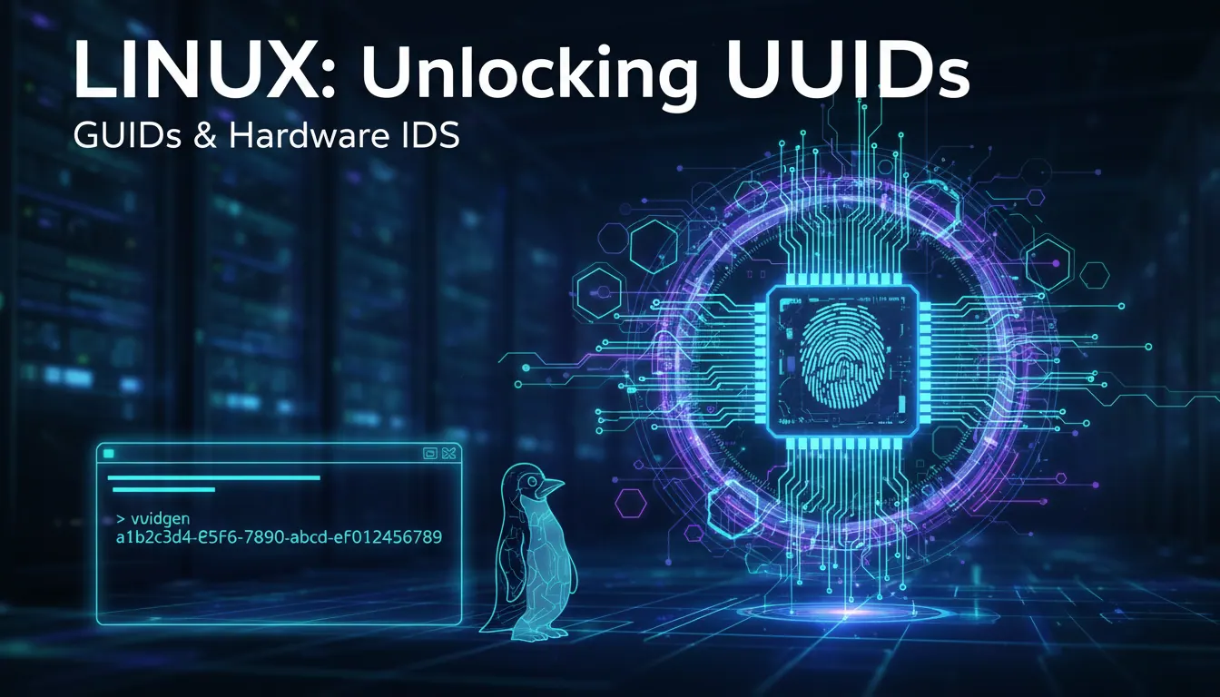 Linux Get Uuid linux 如何获取uuid