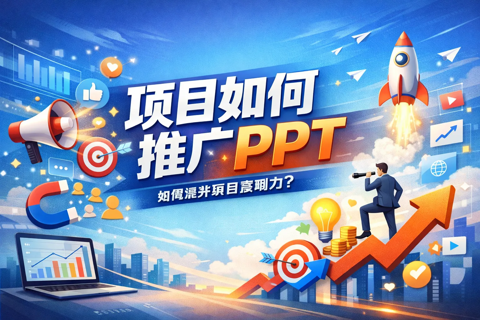 项目如何推广ppt