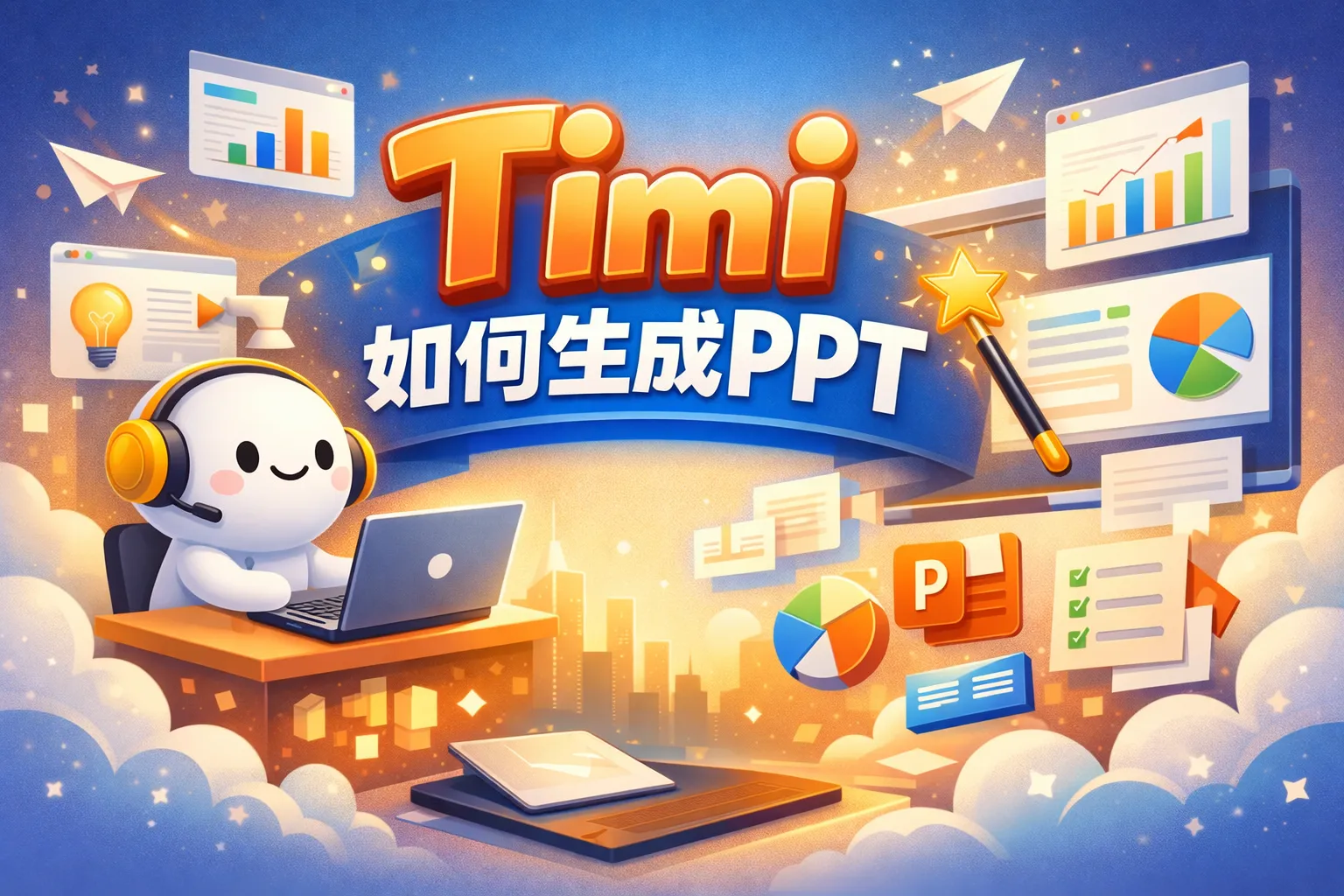 timi如何生成ppt