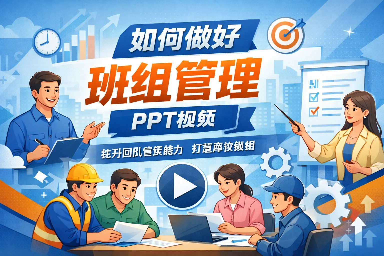 如何做好班组管理ppt视频