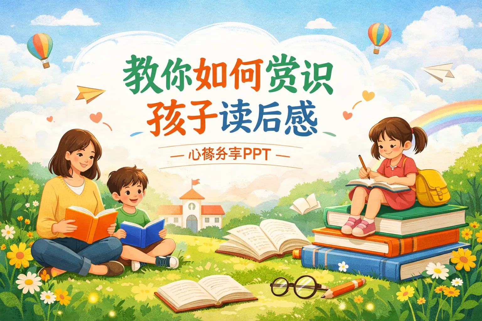 教你如何赏识孩子读后感ppt