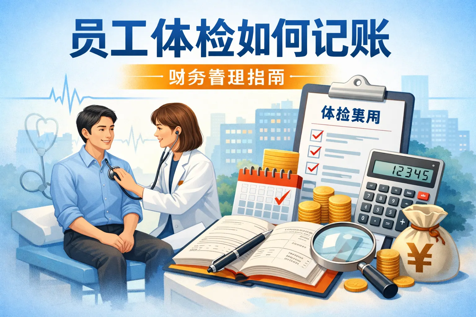 员工体检如何记账