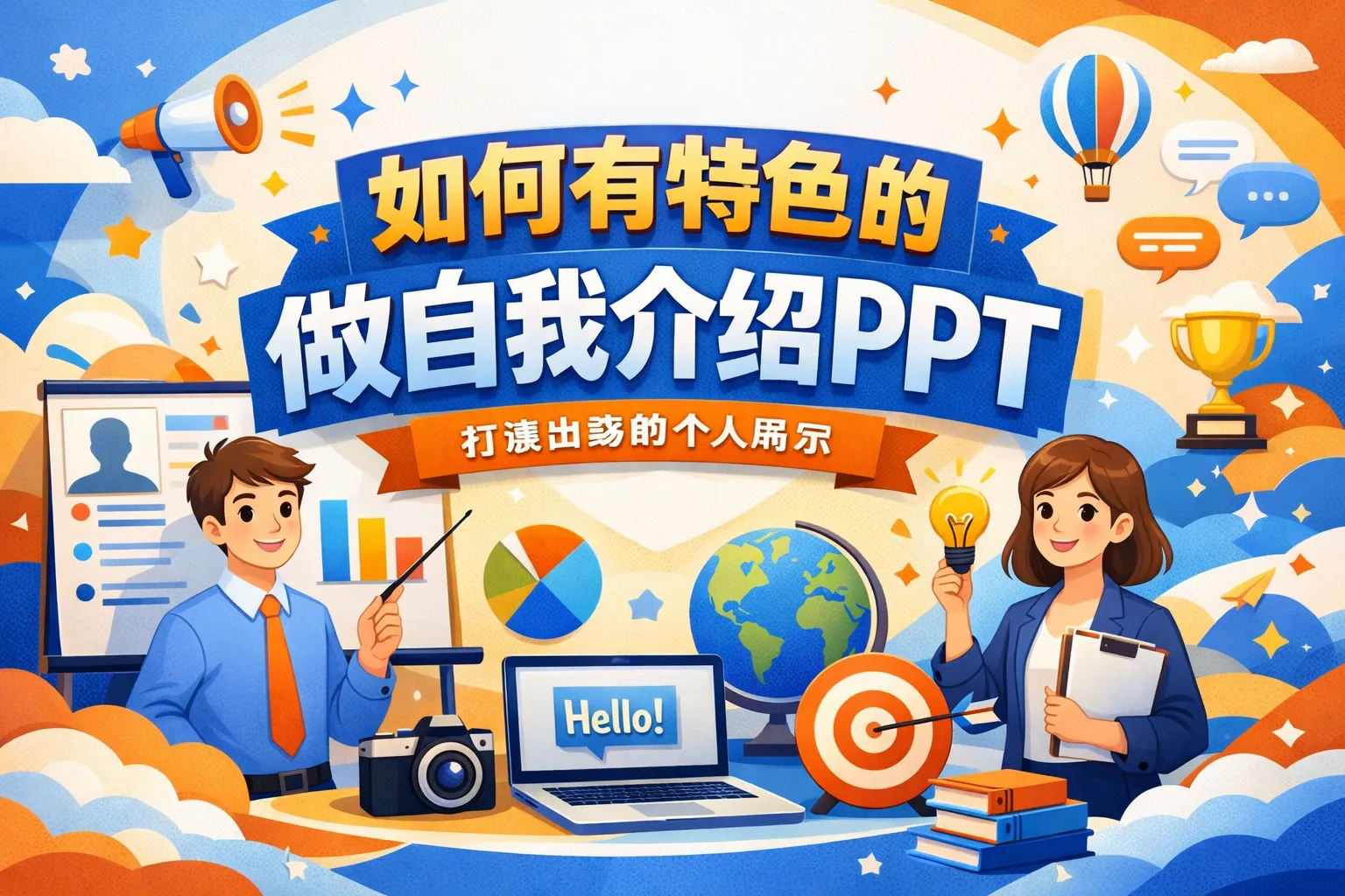 如何特色的做自我介绍ppt