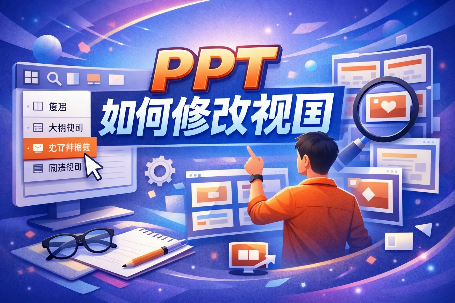 ppt如何修改视图