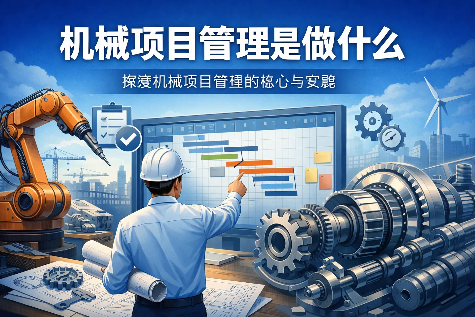 机械项目管理是做什么