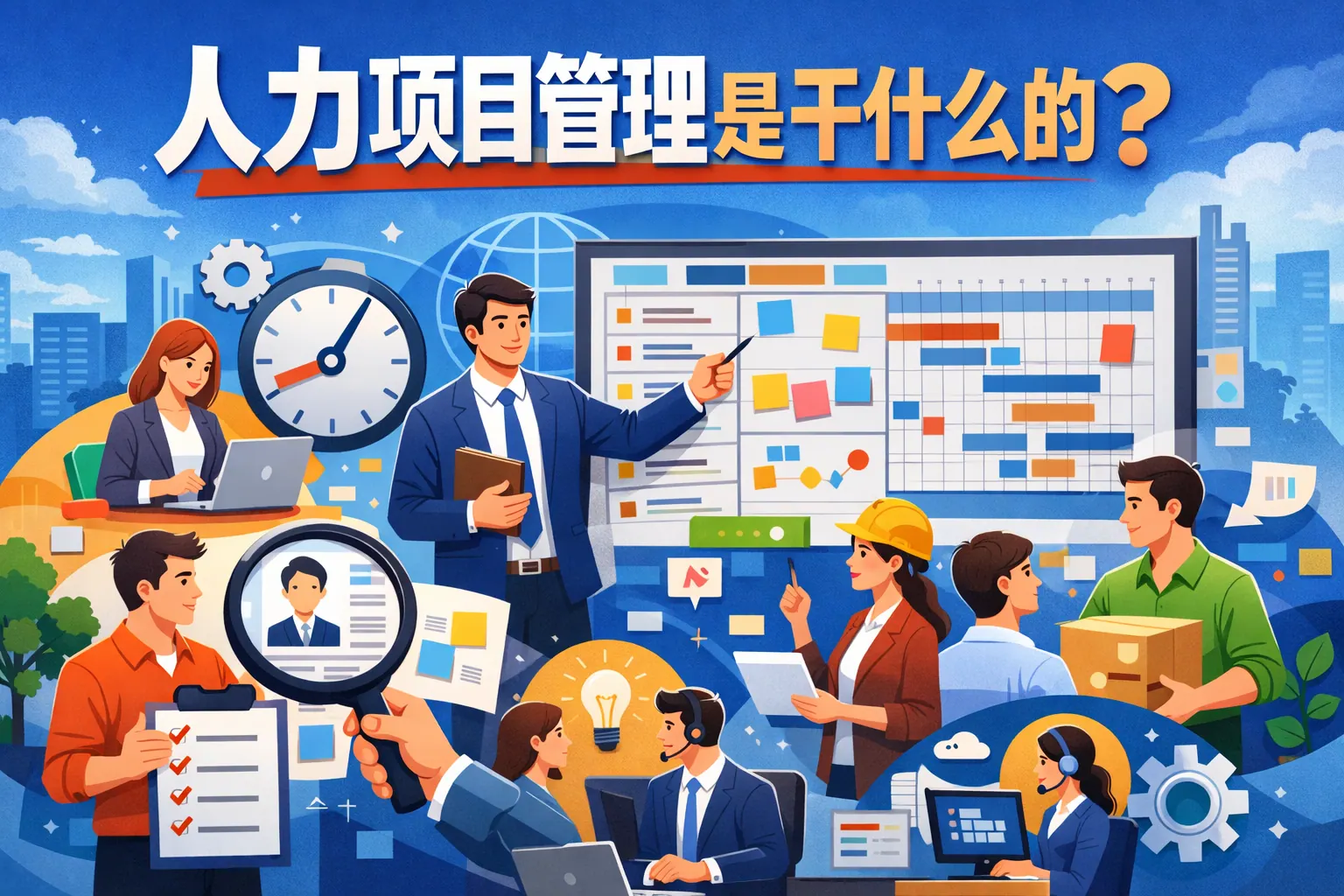 人力项目管理是干什么的