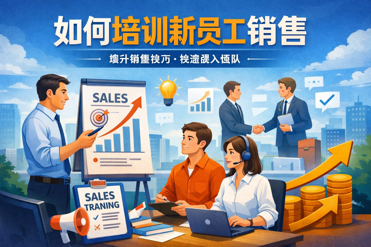 如何培训新员工销售