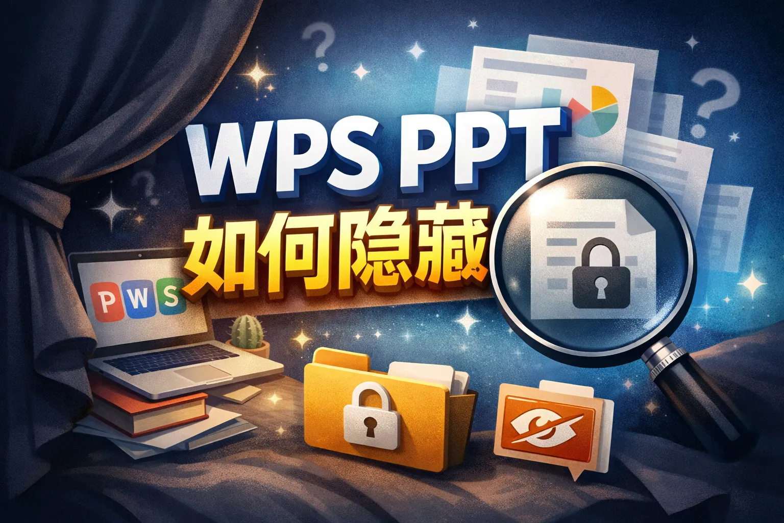 wps ppt如何隐藏
