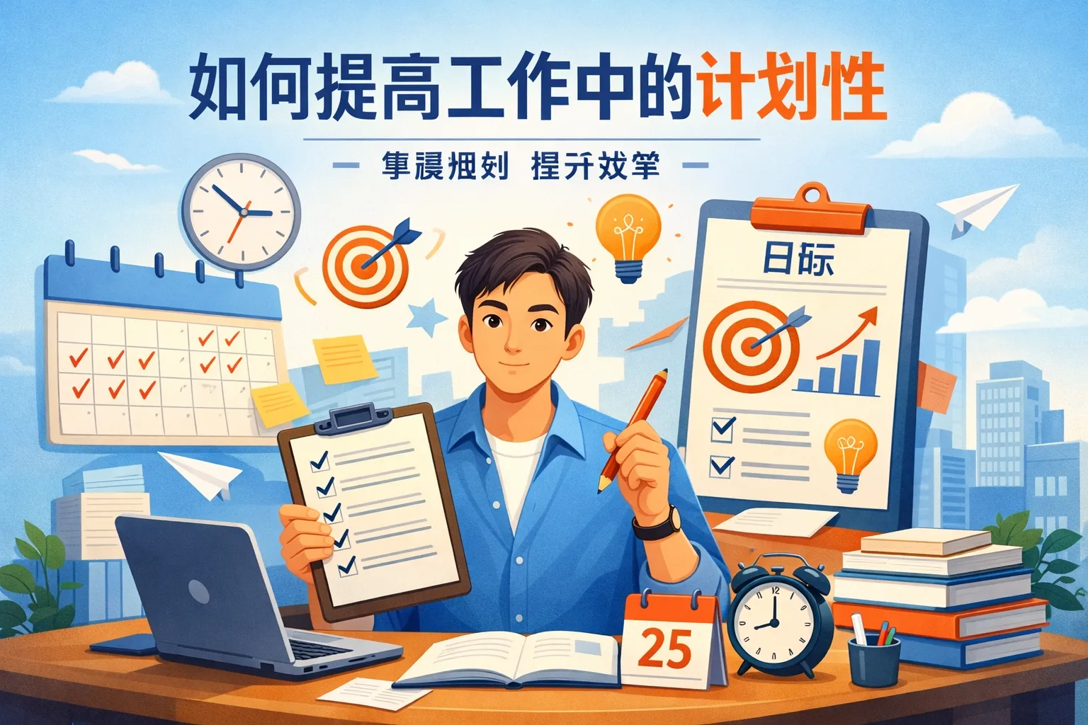 如何提高工作中的计划性