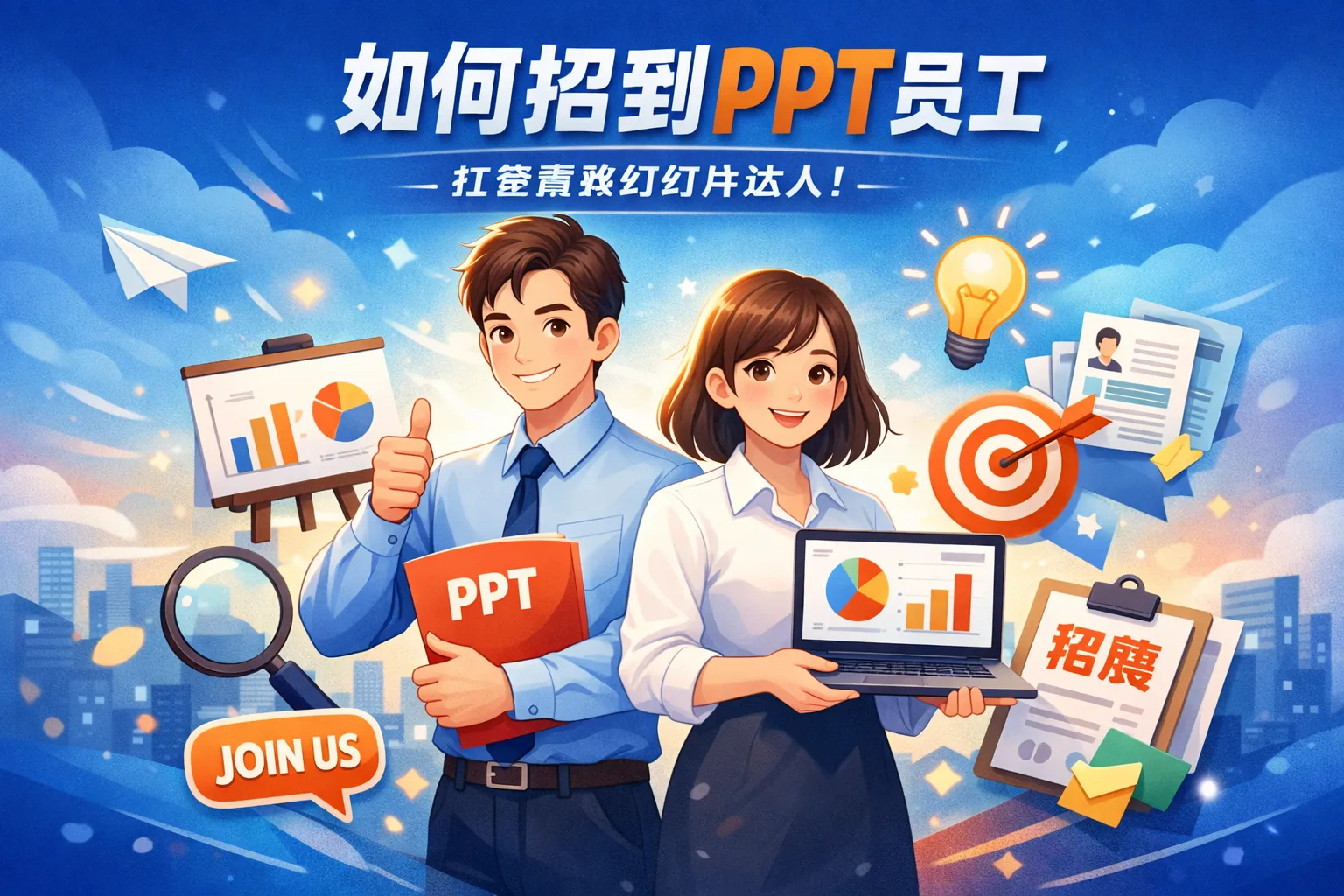 如何招到ppt员工