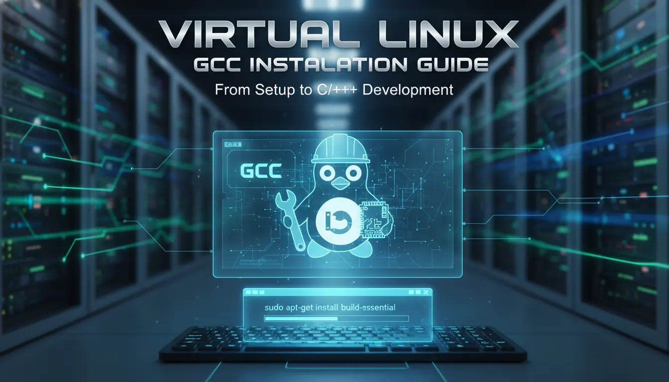 虚拟linux如何安装gcc