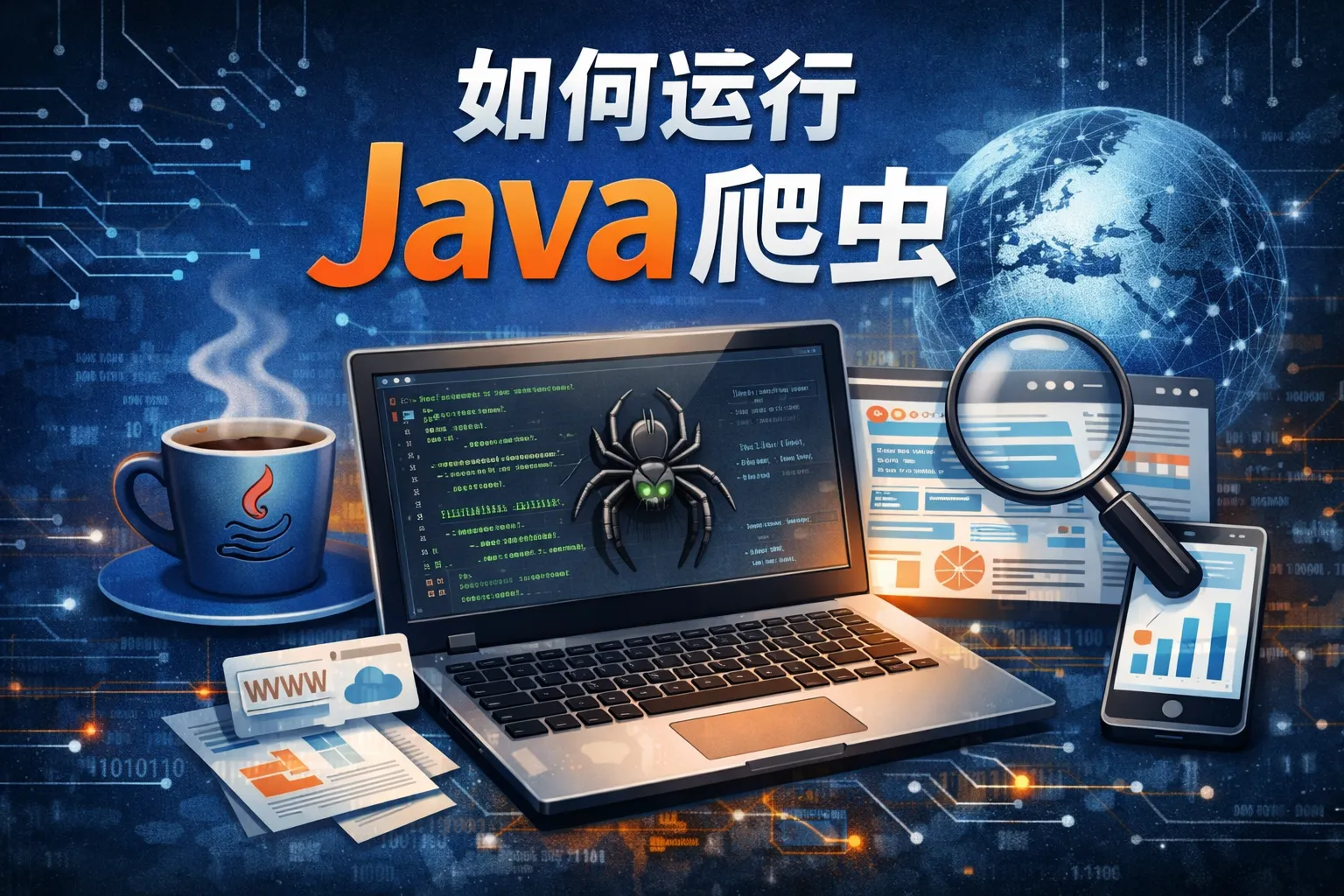 如何运行java爬虫