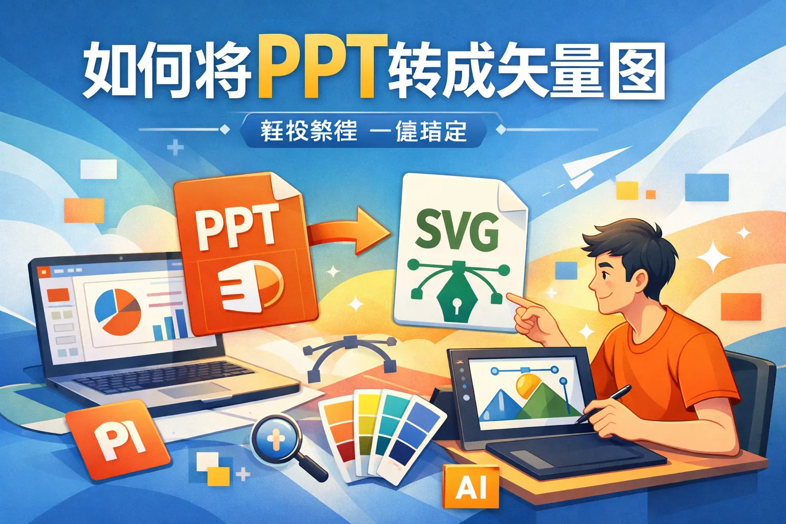 如何将ppt转成矢量图