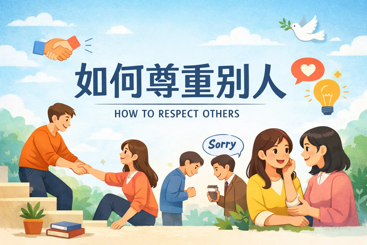 如何尊重别人 ppt