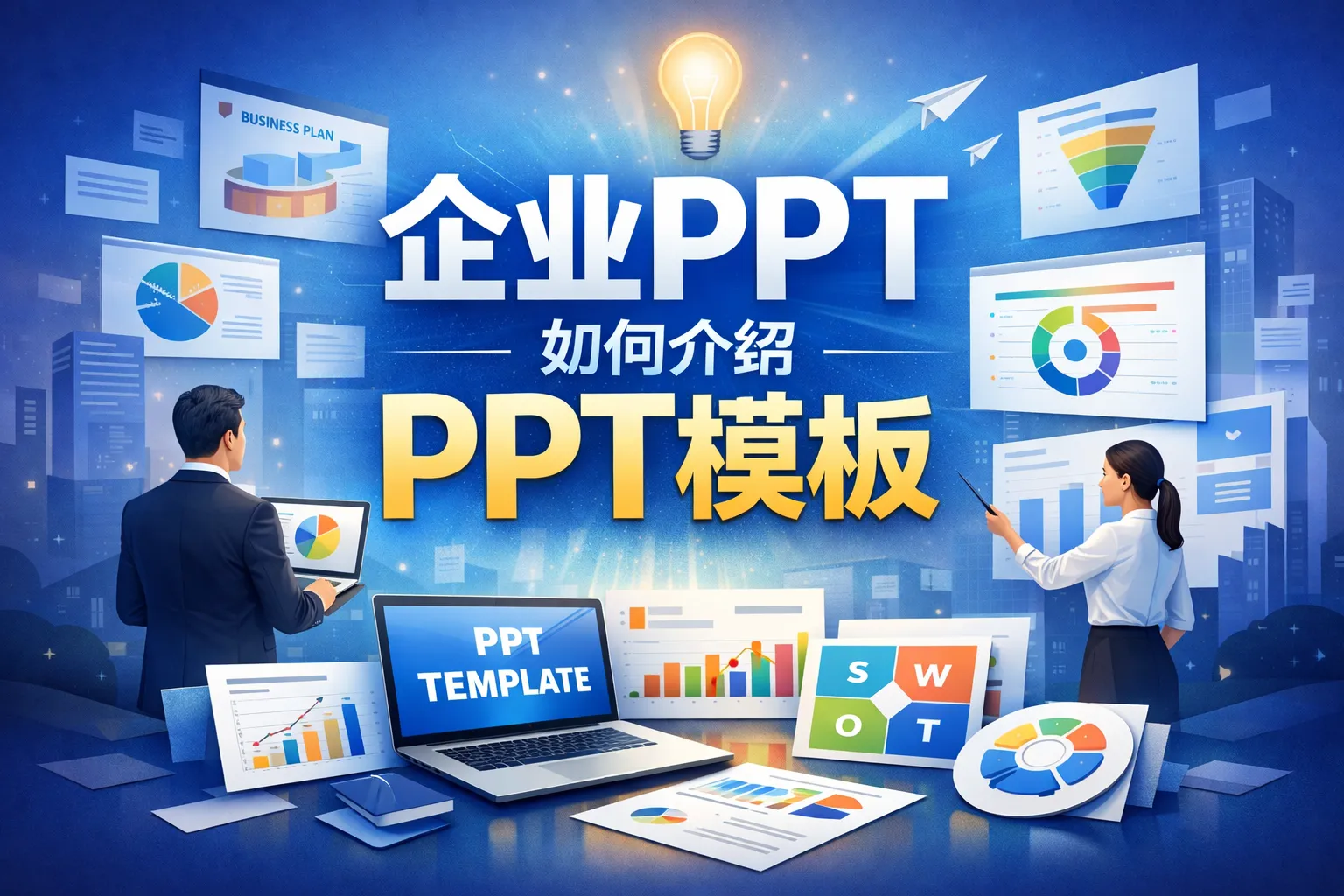企业ppt如何介绍ppt模板