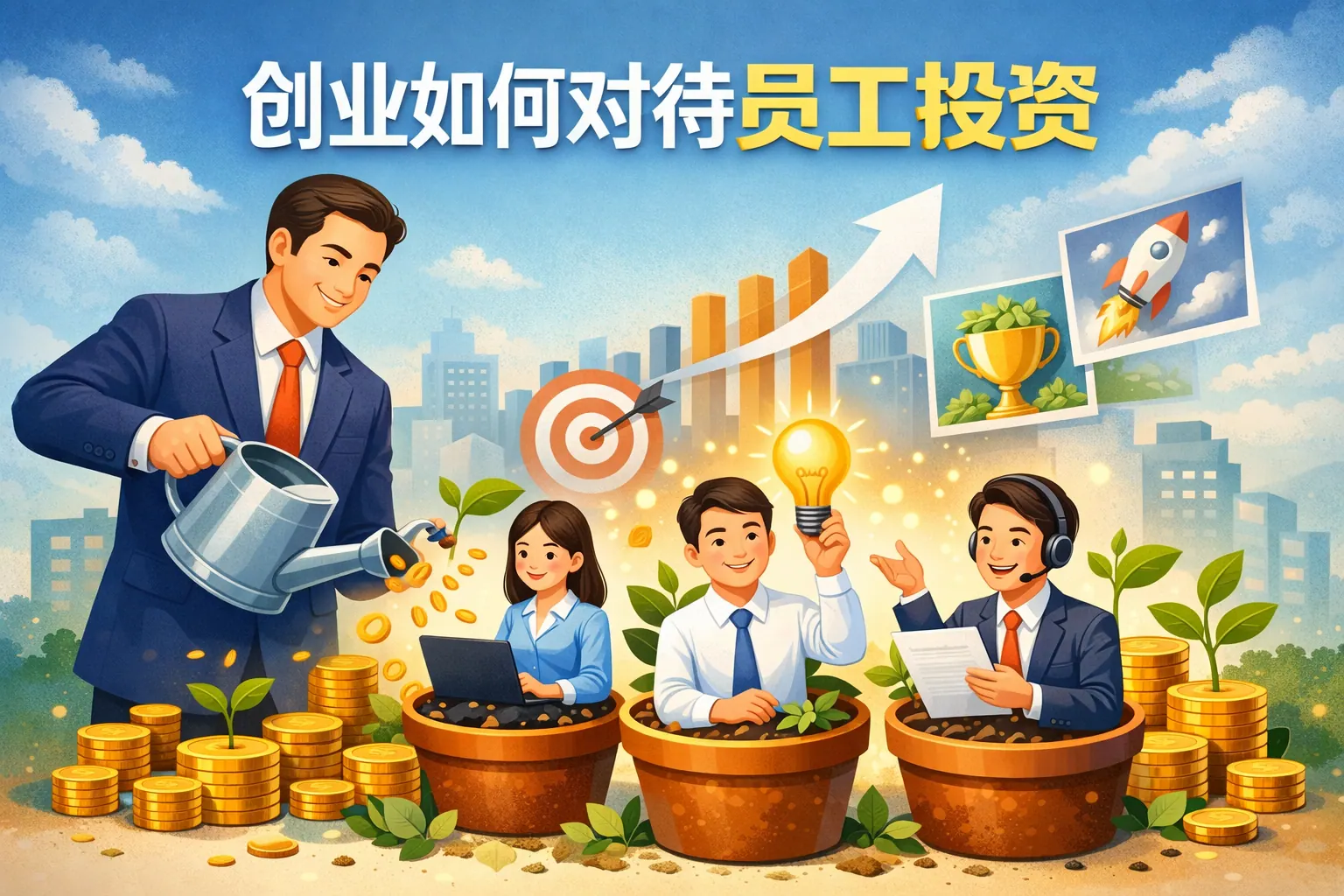 创业如何对待员工投资