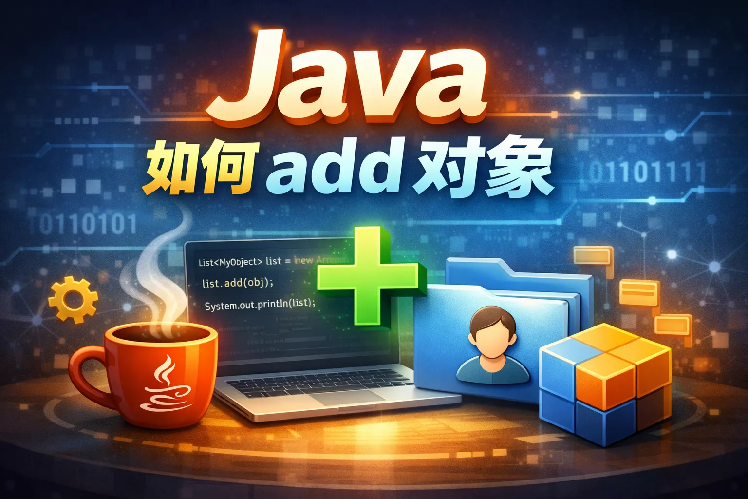 Java如何add对象